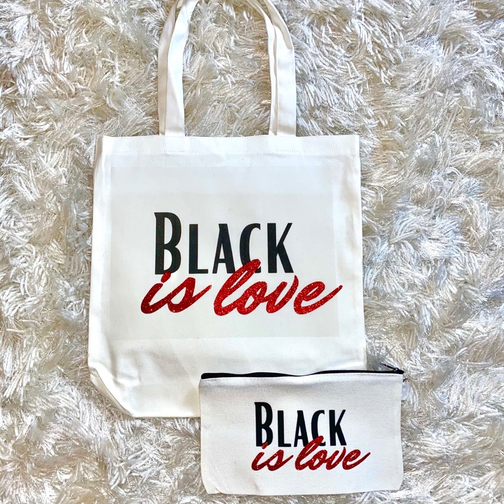 ❤️Black is Love Tote Bag Set❤️